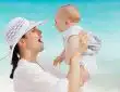 mother, baby, happy