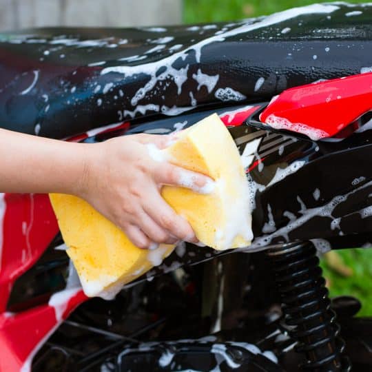 nettoyer votre moto
