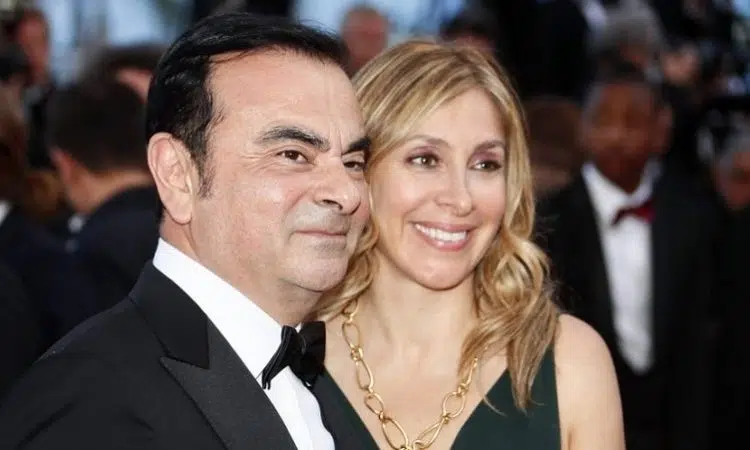 Où se trouve la femme de Carlos Ghosn